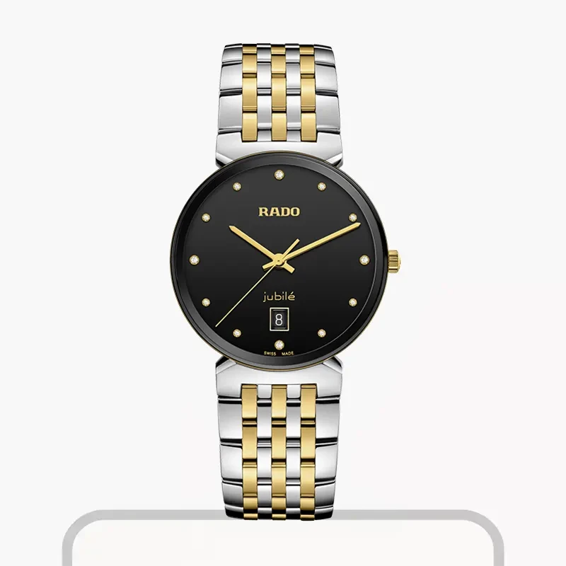 Rado Florence Diamonds Classic Black Dial Men's Watch | R48912743